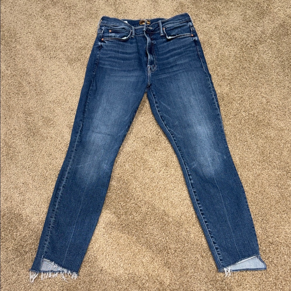 MOTHER Blue Skinny Women's Jeans